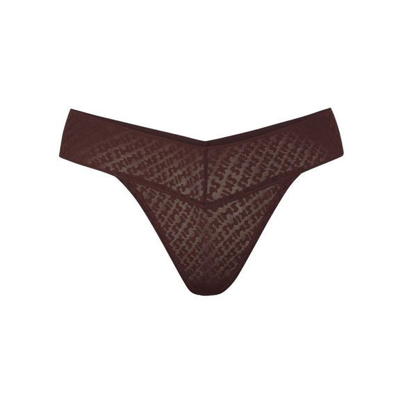 Skims - LOGO MESH THONG size large NWT - Picture 4 of 6